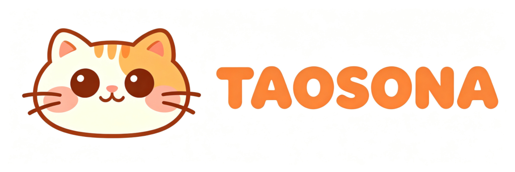 TAOSONA cat logo